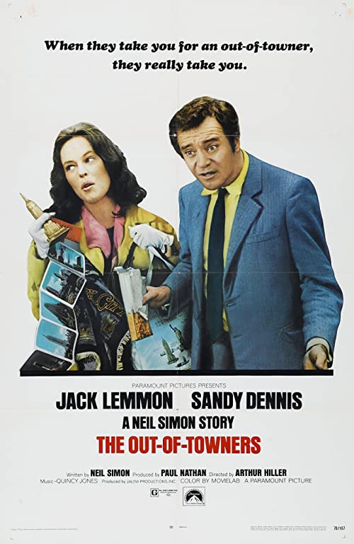 دانلود دوبله فارسی فیلم The Out of Towners 1970