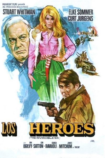دانلود دوبله فارسی فیلم The Invincible Six 1970